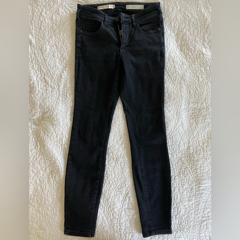 Pilcro Women's Black High-Rise Skinny Jeans
